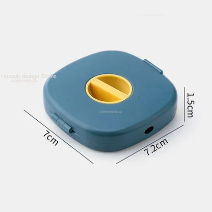 Sleek Cord Cable Winder Organizer with Phone Stand Rotate to Retract Tangle-Free Charging Cable Case Earphones USB Wires Organization